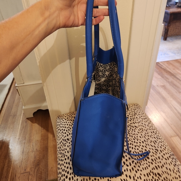 Rebecca Minkoff Staffiano Leather Royal Blue Tote - Picture 4 of 16